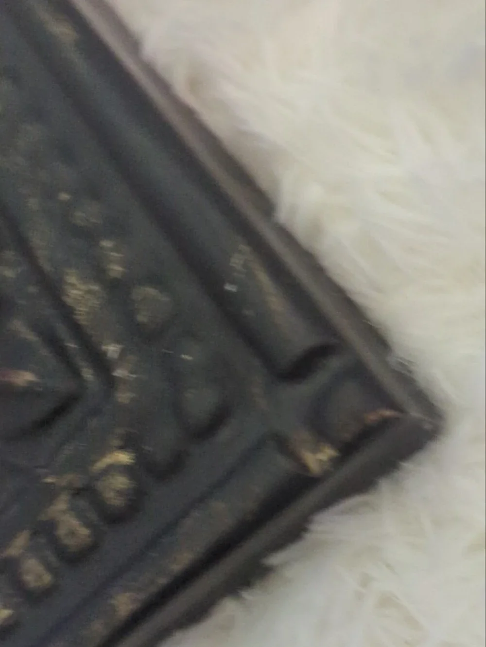 Chateau Montrose 1920 Antique-Style Dark Brown Decorative Wall Accent